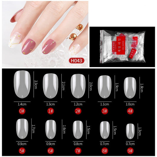 No-Trace Drop False Nails – Seamless Press-On Tips for DIY & Salon Nail Art - HZ Mobile