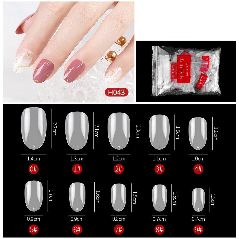 No-Trace Drop False Nails – Seamless Press-On Tips for DIY & Salon Nail Art - HZ Mobile