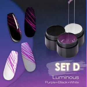 Luminous Spider Nail Gel – UV Glow Nail Art Gel Polish for DIY & Salon Manicure - HZ Mobile