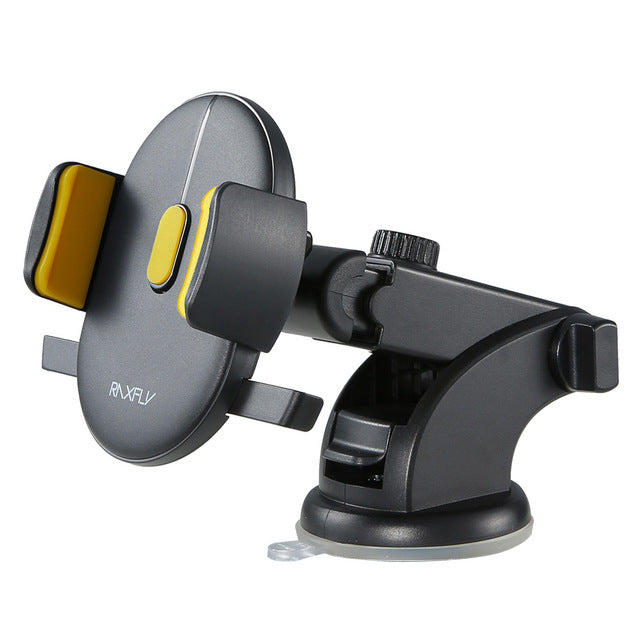 Car Phone Holder Long Rod Telescopic Car Dashboard Suction Cup Type - HZ Mobile