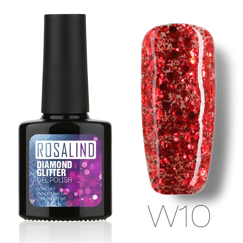 Diamond Nail Gel – Shiny Long-Lasting UV/LED Gel Polish for Sparkling Nail Art - HZ Mobile