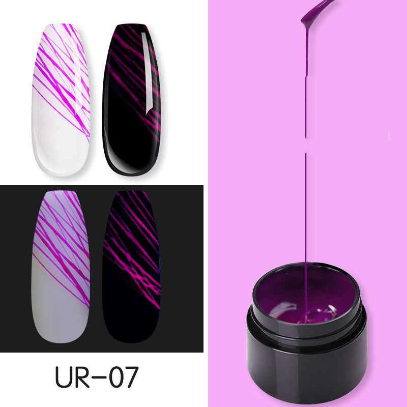 Luminous Spider Nail Gel – UV Glow Nail Art Gel Polish for DIY & Salon Manicure - HZ Mobile
