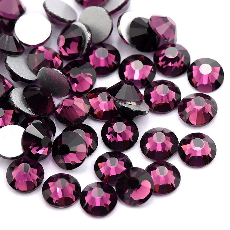 Glass Flat Rhinestones for Nail Drill – Sparkling Crystal Gems for DIY & Salon Nail Art - HZ Mobile