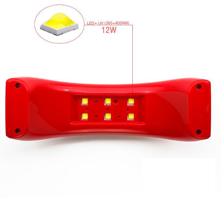 LED Nail Art Lamp – UV Gel Dryer & Curing Light with Mobile Phone Stand for DIY & Salon Use - HZ Mobile