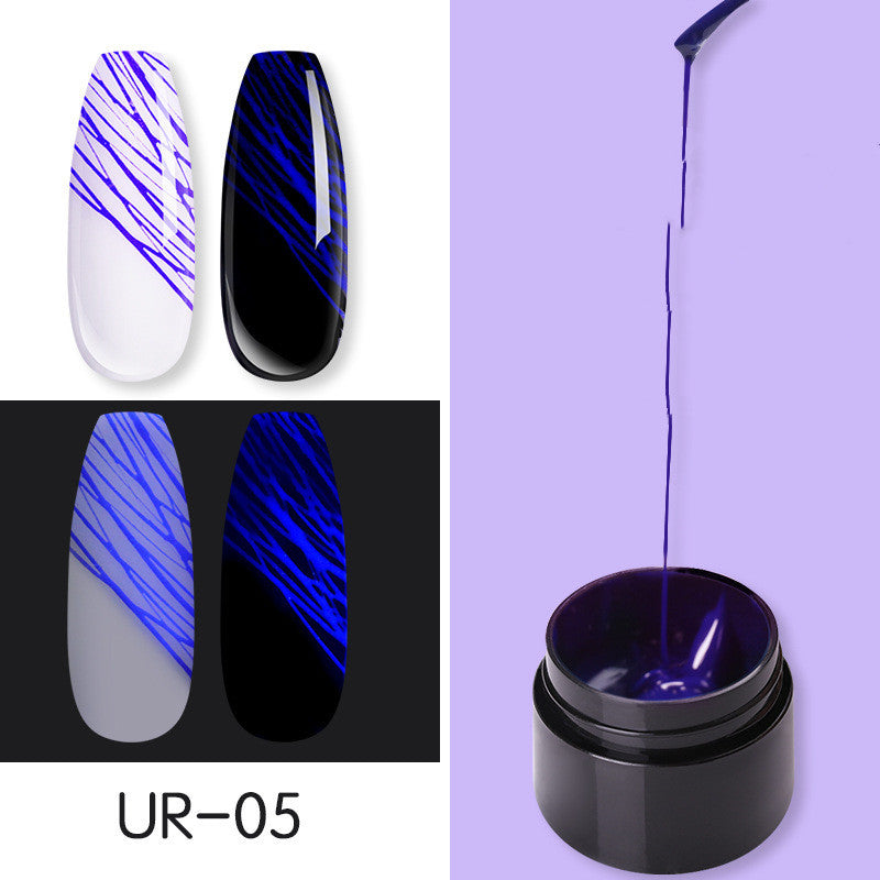 Luminous Spider Nail Gel – UV Glow Nail Art Gel Polish for DIY & Salon Manicure - HZ Mobile