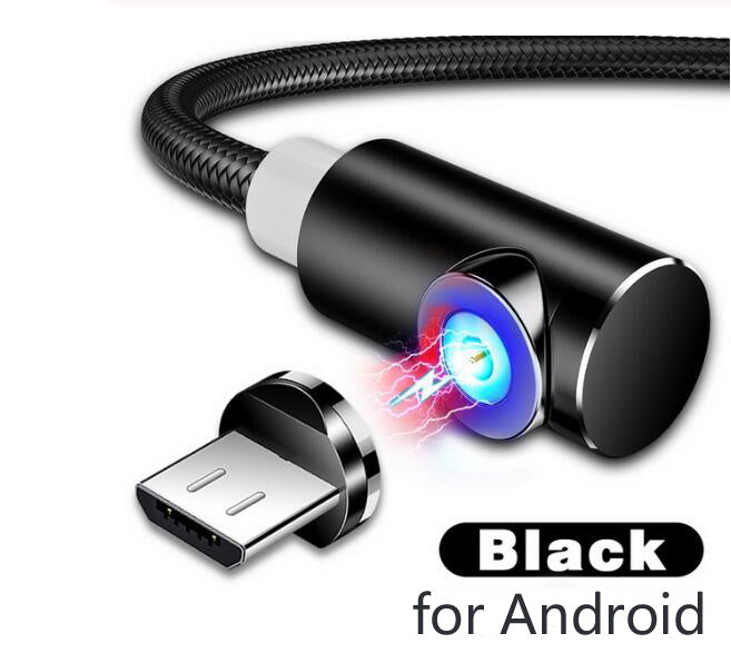Nylon Braided Magnetic Mobile Phone Charging Cable - HZ Mobile