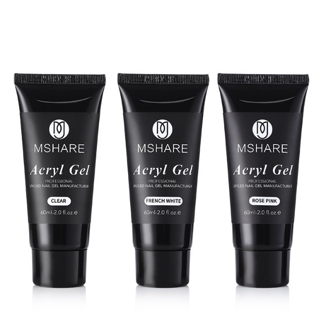 Poly Gel for Nails – Easy Builder Gel for Quick DIY & Professional Nail Extensions - HZ Mobile