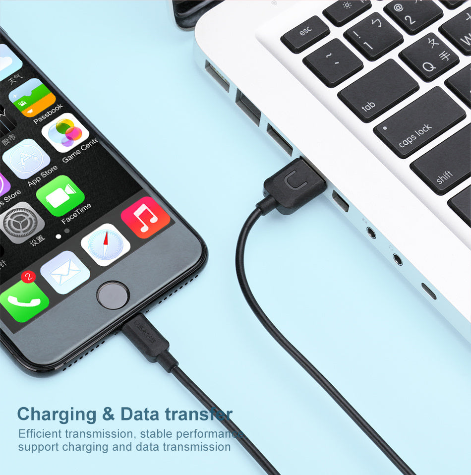 Compatible WithUSB Cable For  Charger X 8 7 6 6s Plus 5 5s SE,2A 1M Mobile USB Data Cable For  Cable For Lightning Cable - HZ Mobile