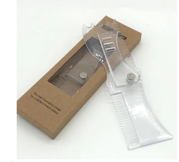 Multifunctional Beard Shaping Comb – Men’s Styling Template with Manual Rotating Edge - HZ Mobile