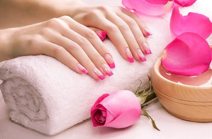 Finished French Long Fake Nails – Ready-to-Wear Press-On Tips for DIY & Salon Manicure - HZ Mobile