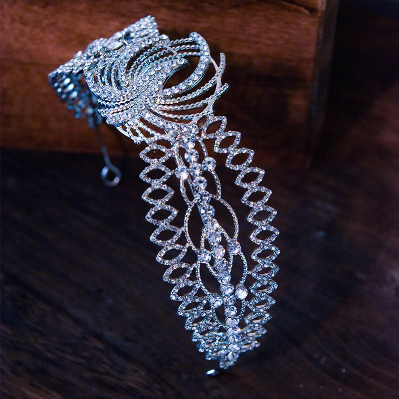 Rhinestone Wedding Hairband – Elegant Bridal Headband Jewelry & Sparkling Hair Accessories - HZ Mobile