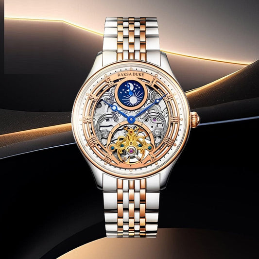 Business Leisure Waterproof Watch with Steel Strap – HZ Mobile - HZ Mobile