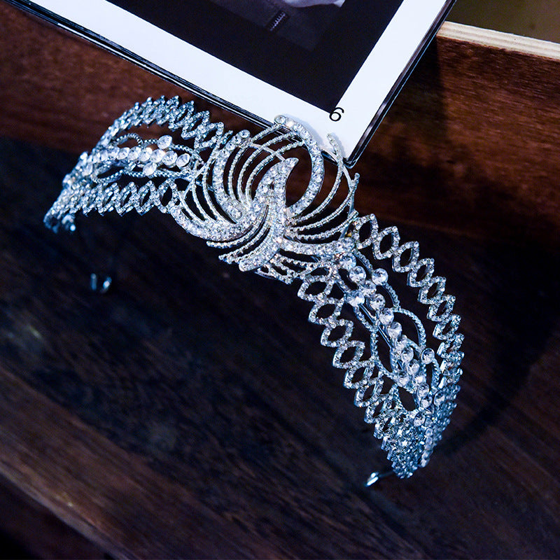 Rhinestone Wedding Hairband – Elegant Bridal Headband Jewelry & Sparkling Hair Accessories - HZ Mobile