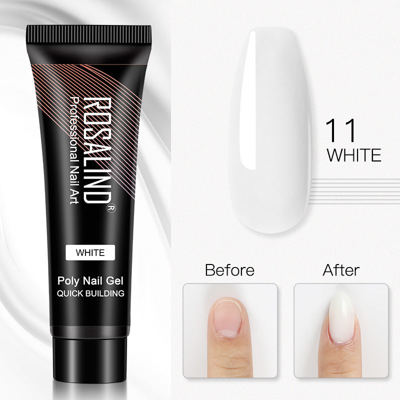 ROSALIND 15ml Crystal UV Nail Extension Gel – Builder Glue for DIY & Professional Manicure - HZ Mobile