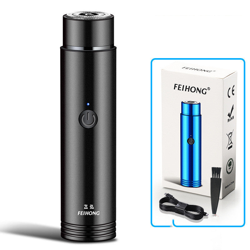 Mini Electric Shaver – Portable USB Rechargeable Travel Shaver for Men - HZ Mobile