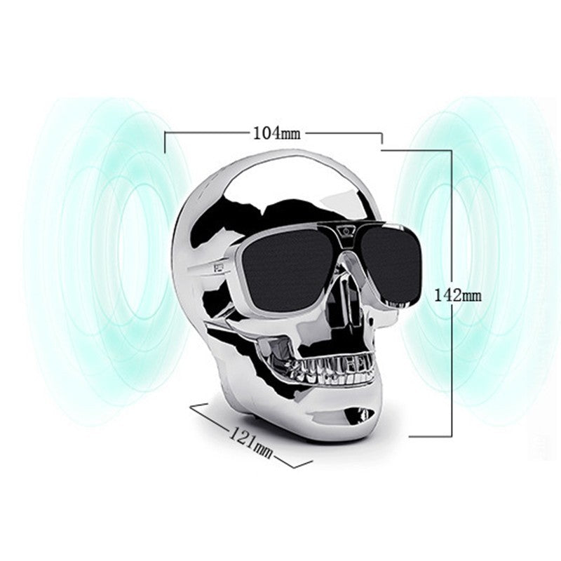 Skull Wireless Bluetooth Speaker - HZ Mobile