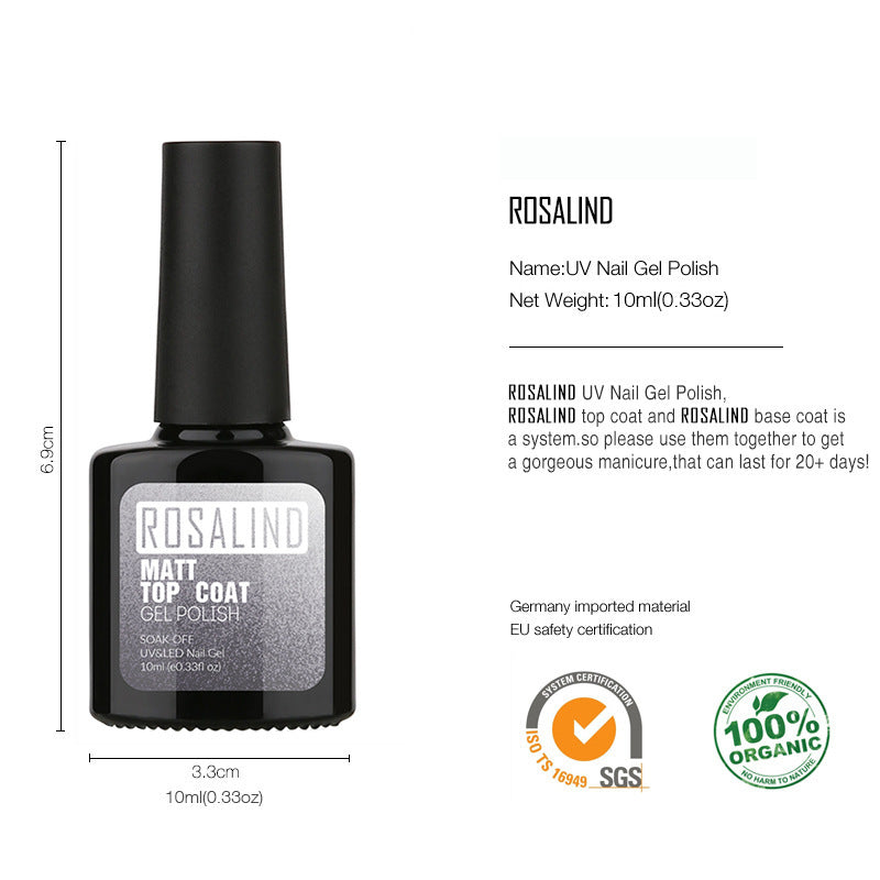 Permanent Nail Gel Polish – Soak-Off Matte Finish for Long-Lasting DIY & Salon Manicure - HZ Mobile
