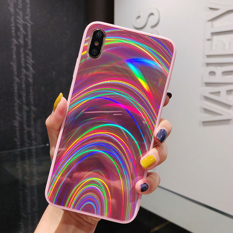 Rainbow Mirror Soft Case Phone Case - HZ Mobile