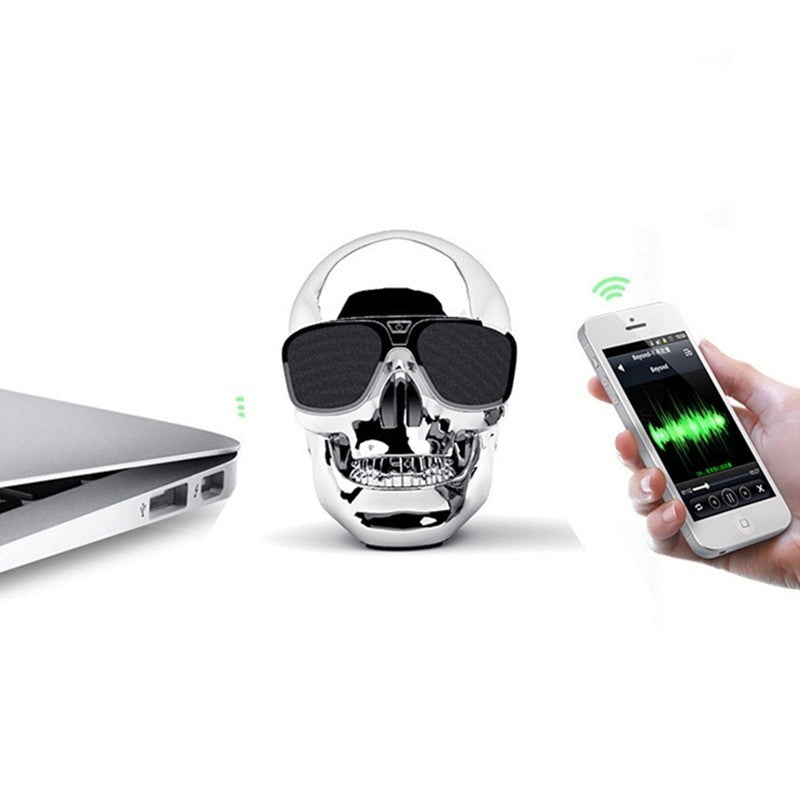 Skull Wireless Bluetooth Speaker - HZ Mobile