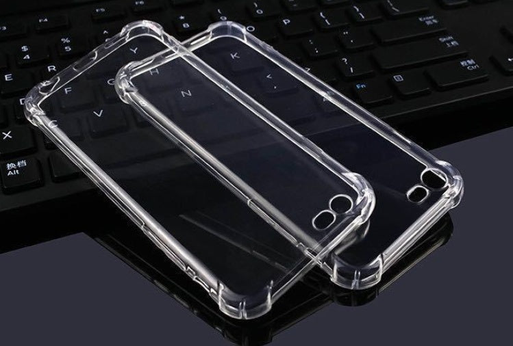 Compatible With , Luxury Shockproof Transparent - HZ Mobile