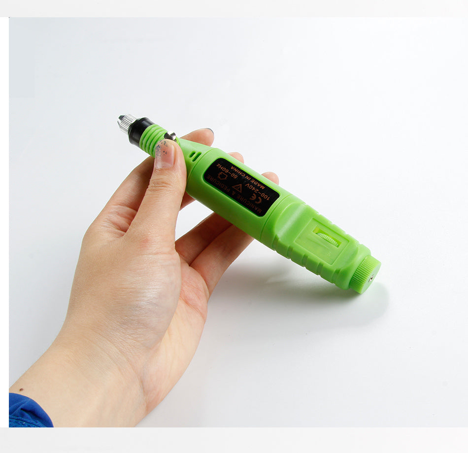 Electric Nail Drill Pen – Portable Nail Polish Machine & Manicure Tool for DIY & Salon - HZ Mobile