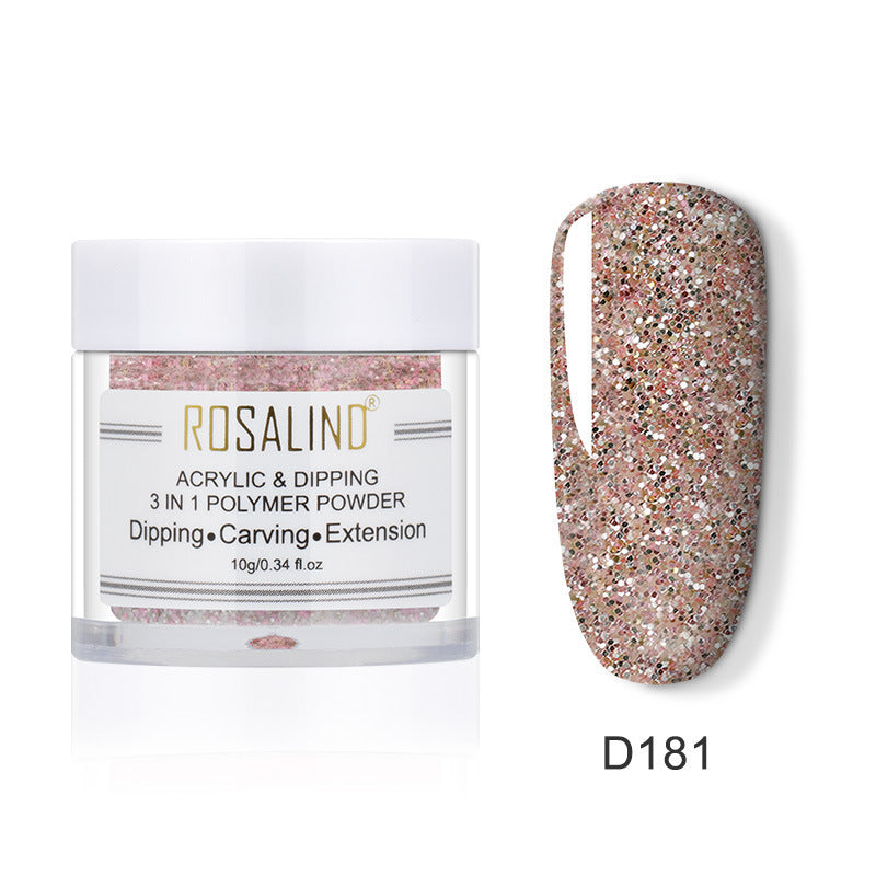 Crystal 3-in-1 Infiltrating Powder – Multi-Use Nail Acrylic, Dipping & Builder Powder - HZ Mobile