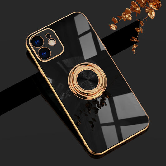 Electroplating Car Magnetic Mobile Phone Case - HZ Mobile