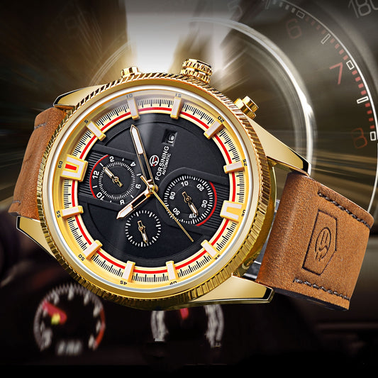 30M Waterproof Men’s Week Calendar Automatic Mechanical Watch – HZ Mobile - HZ Mobile