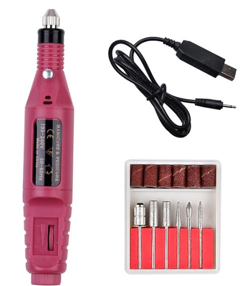 Electric Nail Drill Pen – Portable Nail Polish Machine & Manicure Tool for DIY & Salon - HZ Mobile