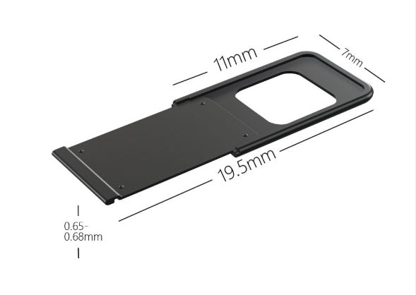 Plastic camera screen, laptop tablet computer mobile phone anti hacker peeping protection cover - HZ Mobile