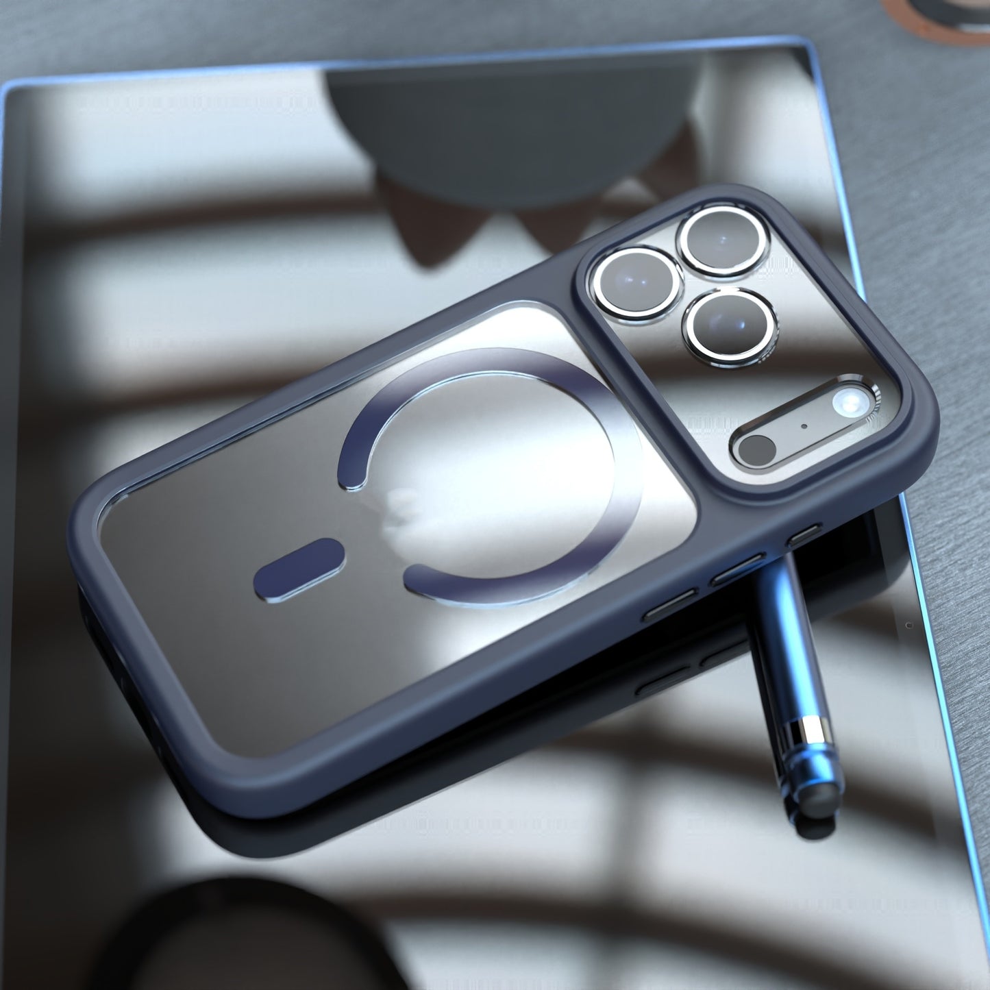Applicable To 17Promax Two-in-one Magnetic Phone Case - HZ Mobile
