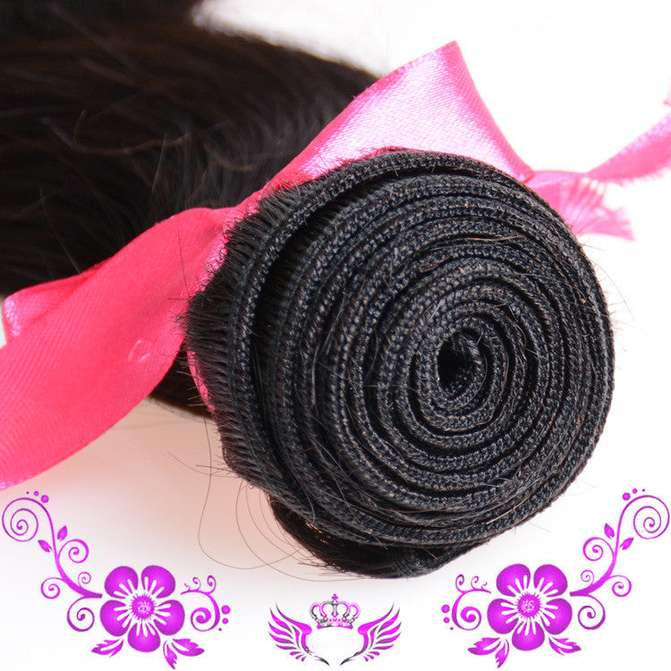 Peruvian Virgin Hair Body Wave – 100% Real Human Hair Weave Bundles, Natural Black Extensions - HZ Mobile