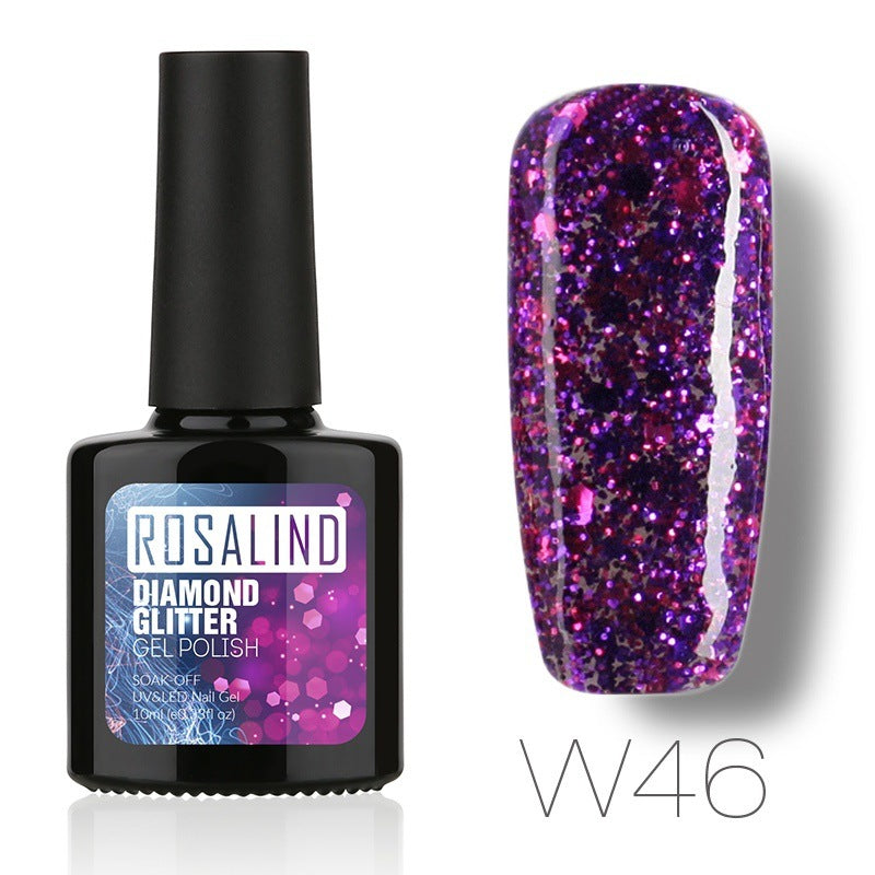Diamond Nail Gel – Shiny Long-Lasting UV/LED Gel Polish for Sparkling Nail Art - HZ Mobile
