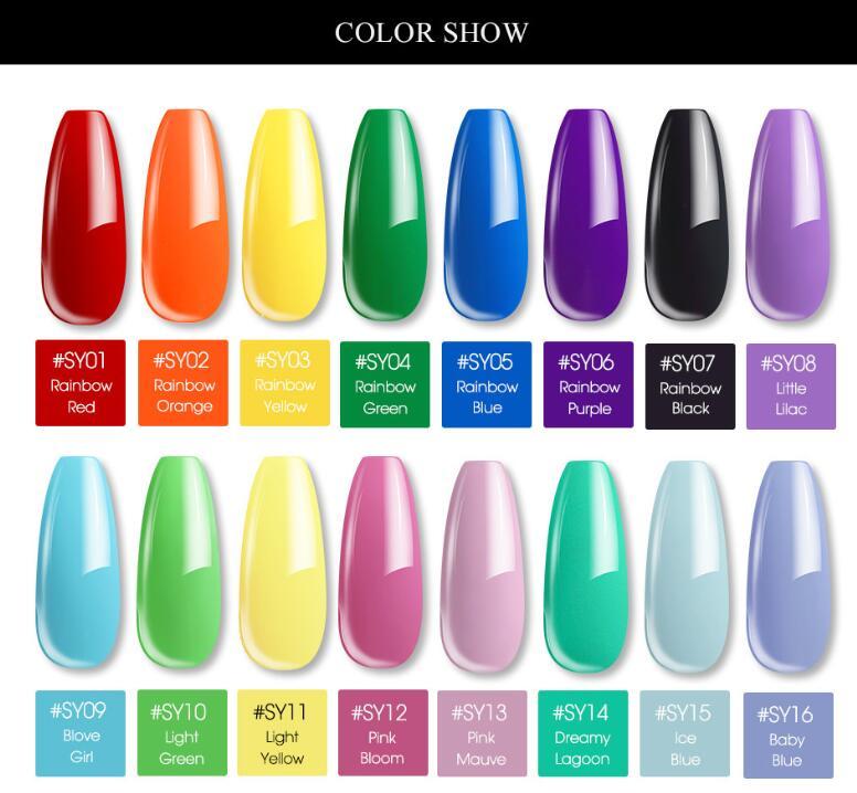 15g Colored Crystal Nail Extension Gel – Builder Glue for DIY & Professional Nail Art - HZ Mobile