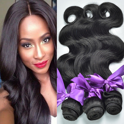 Real Human Hair Wig & Body Wave Extensions – Natural & Jet Black Weave Bundles & Styling Deals - HZ Mobile