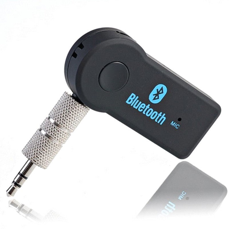 Handfree Car Bluetooth Music Receiver Universal 3.5mm Streaming A2DP Wireless Auto AUX Audio Adapter With Mic For Phone MP3 - HZ Mobile