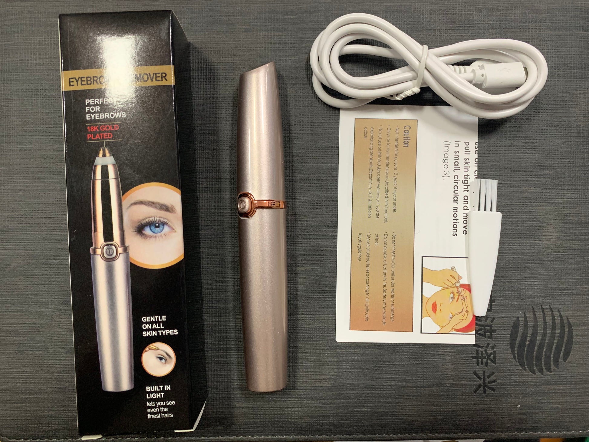 Electric Eyebrow Trimmer – Precise Painless Brow Shaper & Hair Remover - HZ Mobile