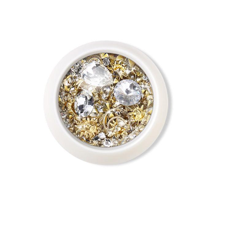 Diamond Nail Rivets – Sparkling Nail Art Jewelry Gems for DIY & Professional Manicure - HZ Mobile