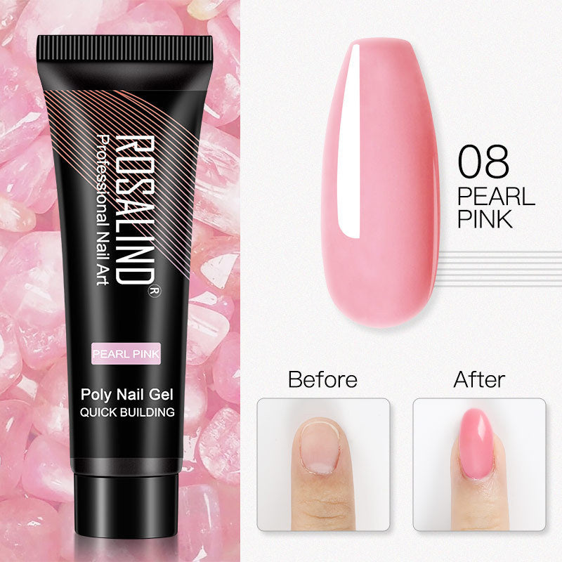 ROSALIND 15ml Crystal UV Nail Extension Gel – Builder Glue for DIY & Professional Manicure - HZ Mobile