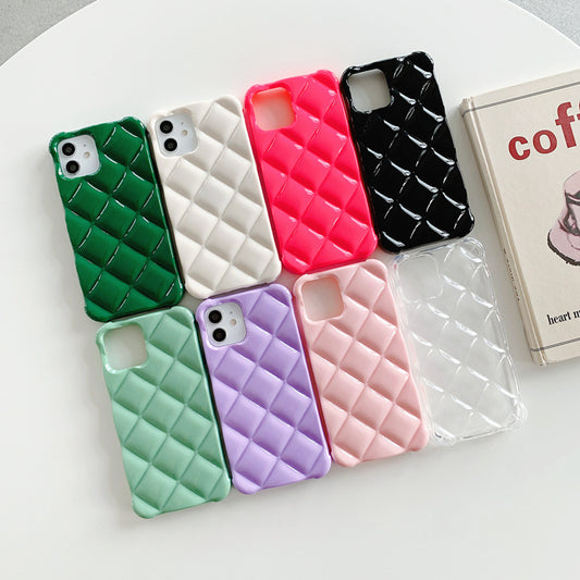 Creative Three-dimensional Rhombus Simple Mobile Phone Case - HZ Mobile