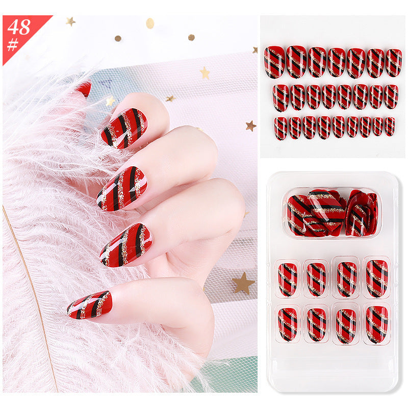 Wearable Fake Nail Patches – Reusable Press-On Nails for Quick DIY Manicure - HZ Mobile