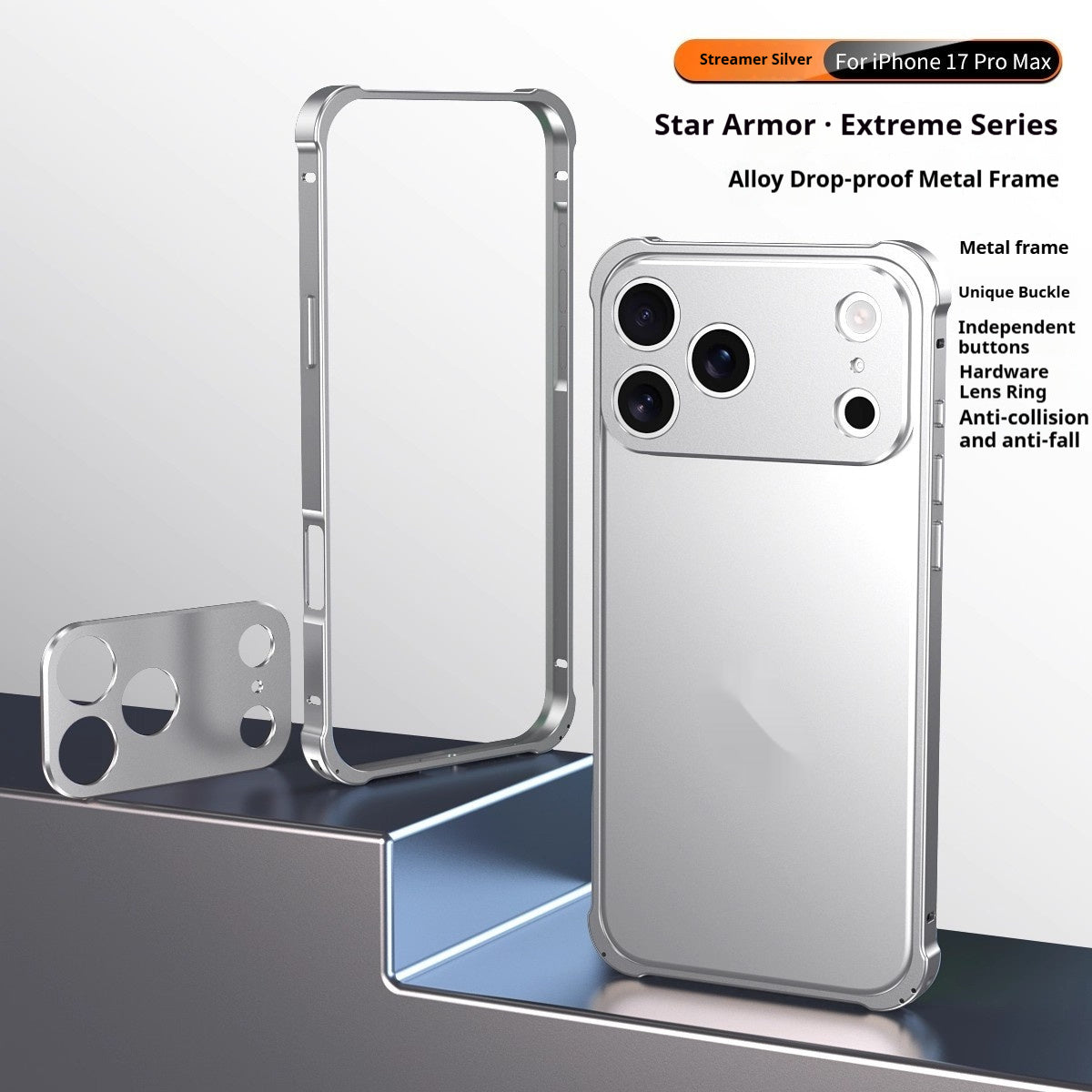 Apple iPhone 17 Pro Max Air Case – Clear, Shockproof & Slim Fit - HZ Mobile