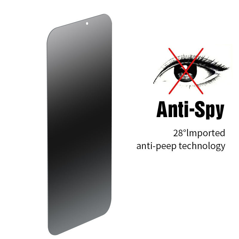 Mobile Phone Anti-peeping Tempered Glass Full Screen - HZ Mobile