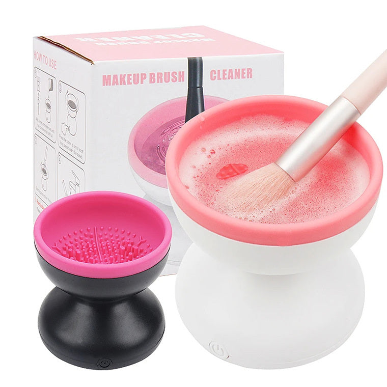 Electric Makeup Brush Cleaner – Portable Automatic USB Cleaning Machine for All Brush Sizes - HZ Mobile