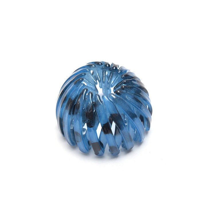 Bird’s Nest Rhinestone Hairpin – Colorful Ponytail Ball Clip & Elegant Hair Accessory - HZ Mobile