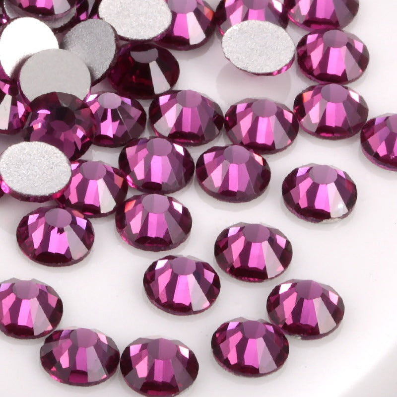 Glass Flat Rhinestones for Nail Drill – Sparkling Crystal Gems for DIY & Salon Nail Art - HZ Mobile
