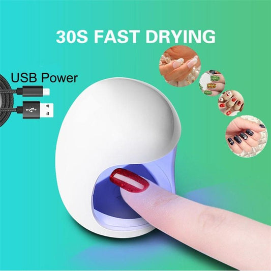 Mini UV Nail Dryer – Portable Gel Polish Curing Lamp for Quick DIY & Professional Manicure - HZ Mobile