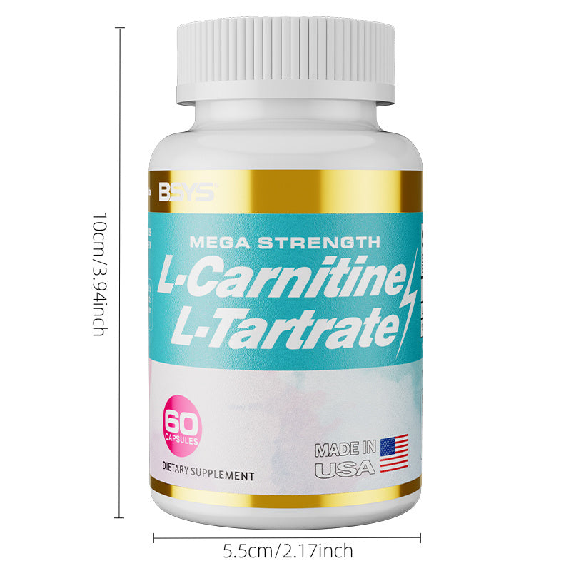 L-Carnitine L-Tartrate Capsules – Energy, Metabolism & Workout Recovery Support - HZ Mobile