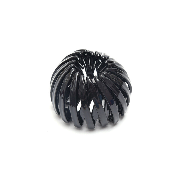 Bird’s Nest Rhinestone Hairpin – Colorful Ponytail Ball Clip & Elegant Hair Accessory - HZ Mobile