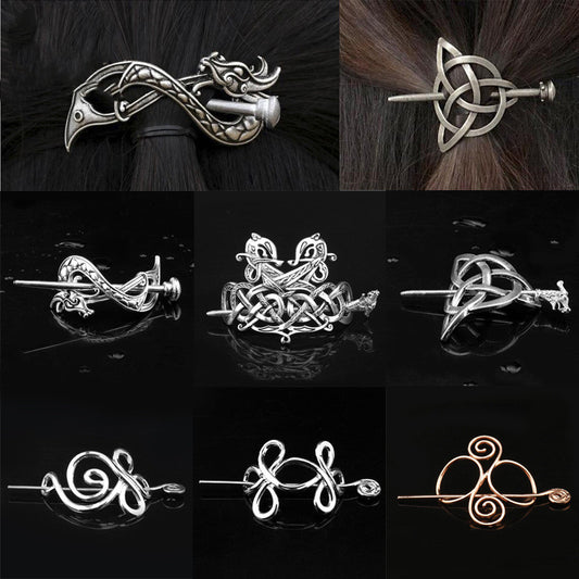 Retro Metal Rod Sliding Hairpin – Elegant Women’s Hair Jewelry & Stylish Hair Accessories - HZ Mobile
